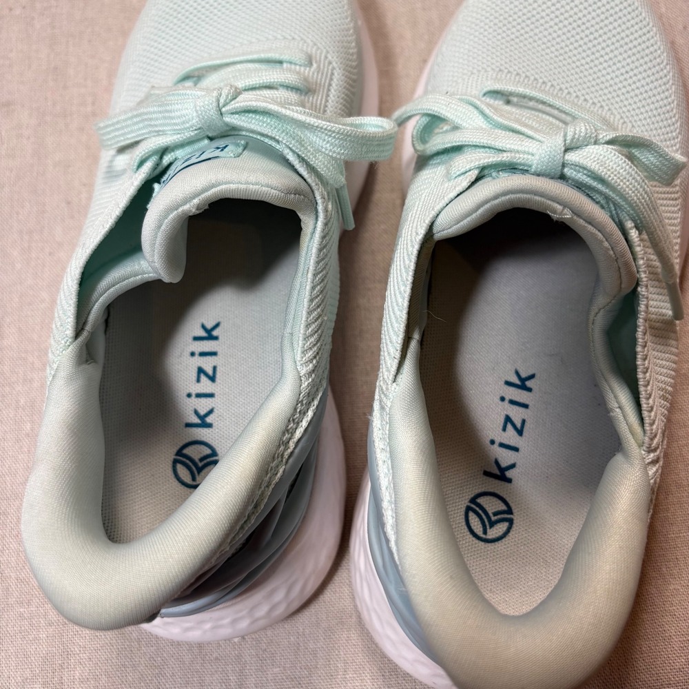 Kizik Athens Hands Free Sneakers Mint Green Womens 7.5 Mens 6 A2FC DATHMT01-1D - Picture 5 of 7